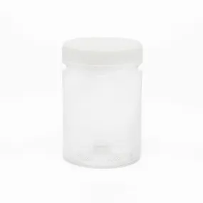 125ml Plastic Jar PET Bottle with Screw Lid 10pack