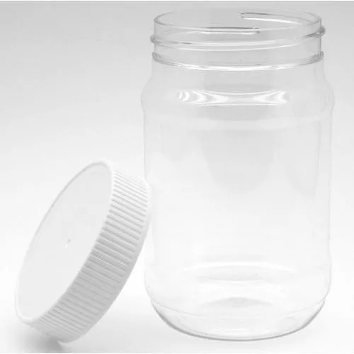 125ml Plastic Jar PET Bottle with Screw Lid 10pack