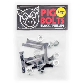 1.25" PHILLIPS BLACK