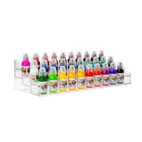 1oz Ink Bottle Holder - 30 Bottles Can be Displayed or Held