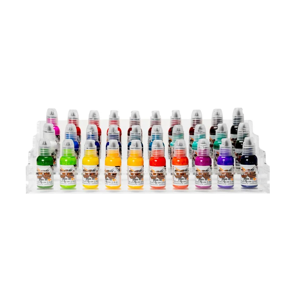 1oz Ink Bottle Holder - 30 Bottles Can be Displayed or Held