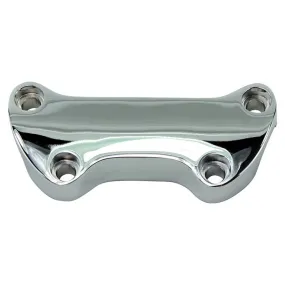 1" Handlebar Clamp for Harley - Chrome Smooth