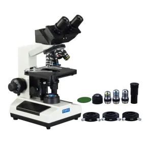 40X-2000X 3MP Digital Integrated Microscope with LED Illumination   3-lens Phase-contrast Kit