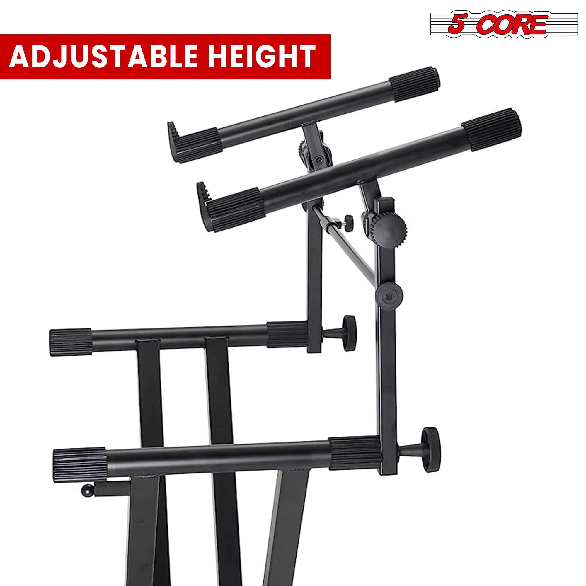 5 Core 2 tier Keyboard Stand Extension Adapter Adjustable  2nd Tier