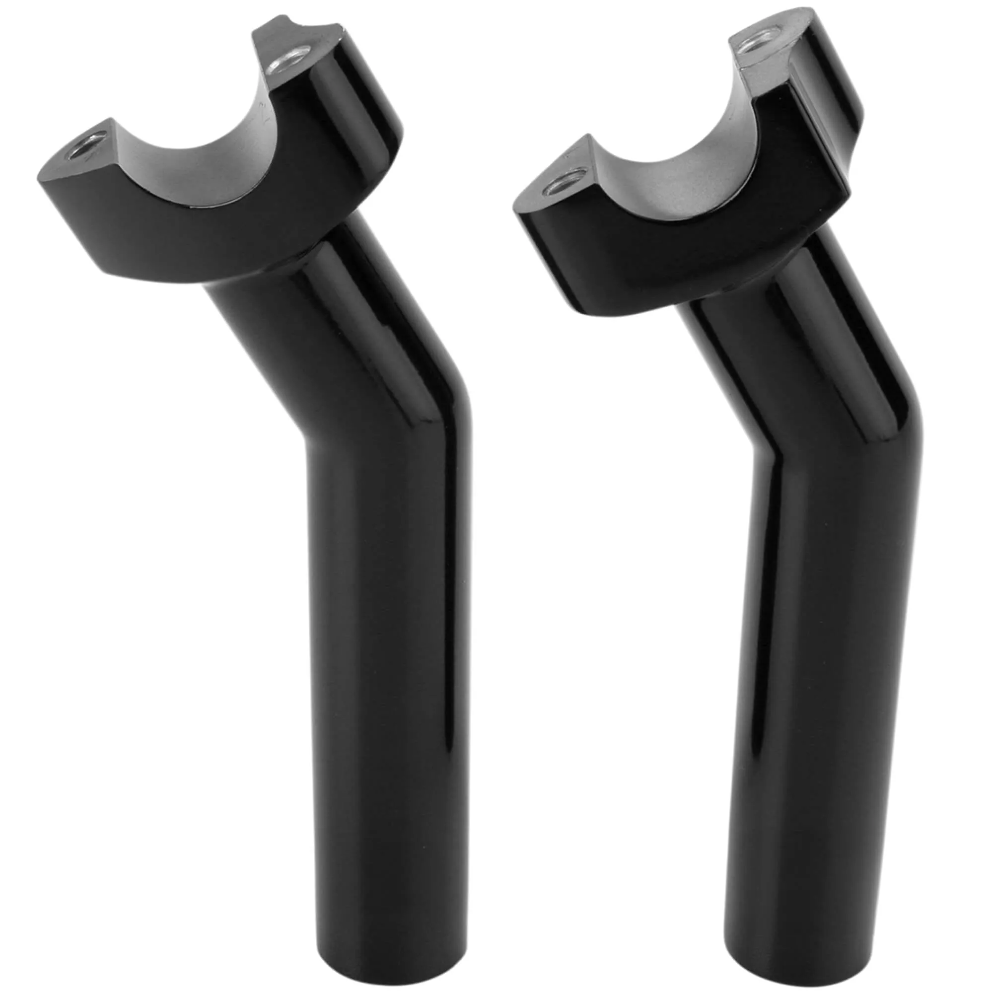 6-1/2 inch Pullback Handlebar Riser Set - Black