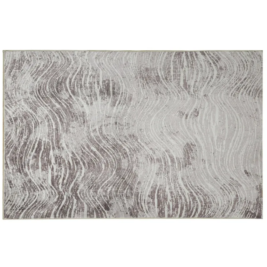 60 cm x 180 cm Shikhar Beige Machine Washable Non Slip Kitchen Mat