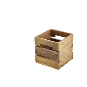 Acacia Wood Box/Riser 15x15x15cm