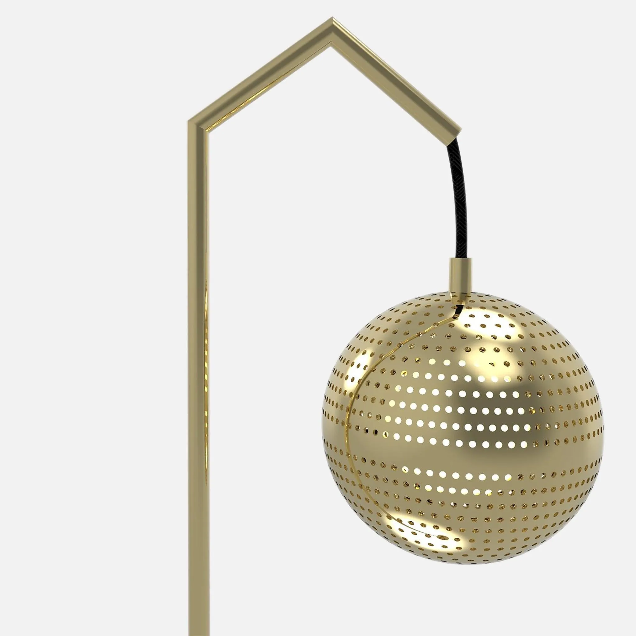 Amur Brass Floor Lamp