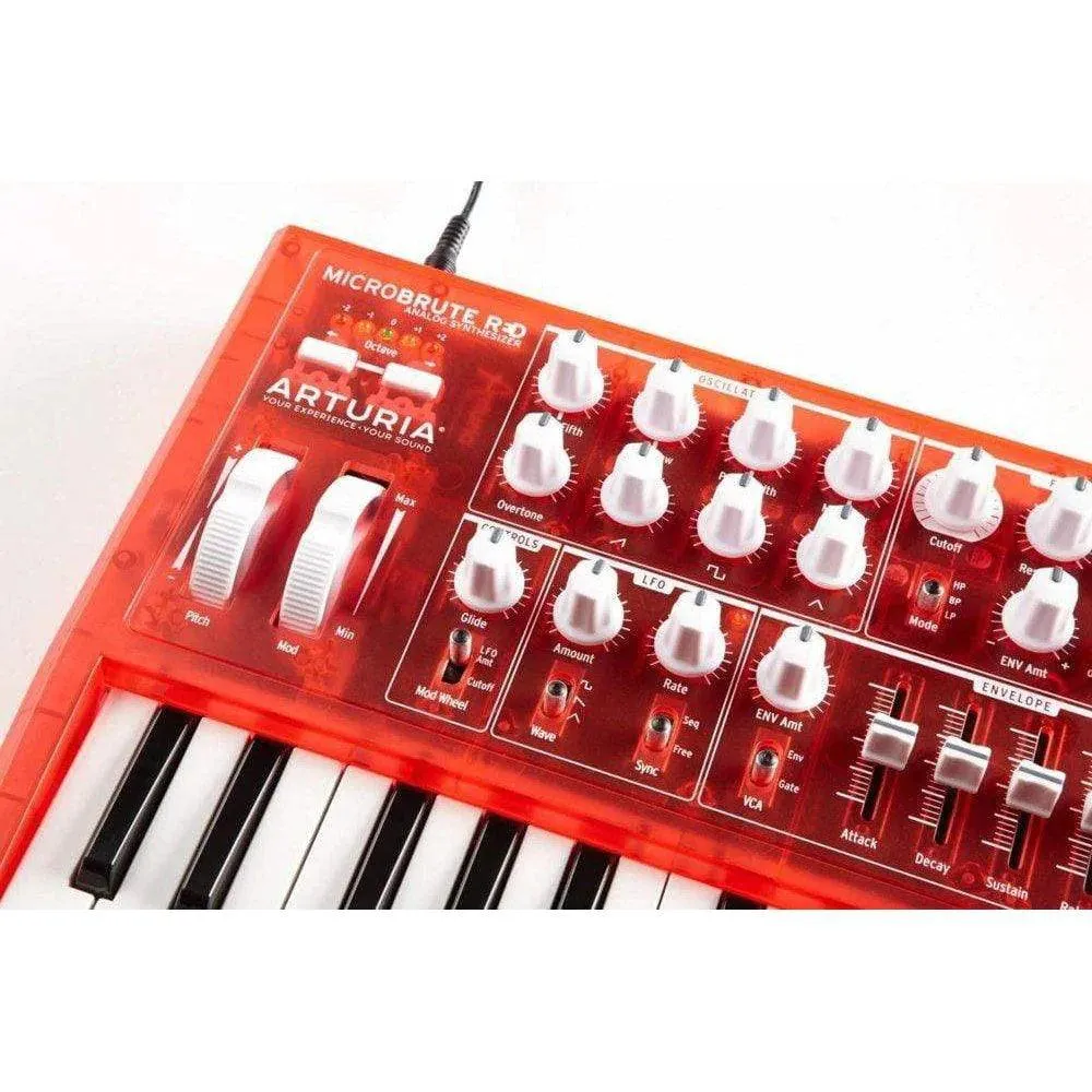 Arturia MicroBrute Analog Synthesizer- Red