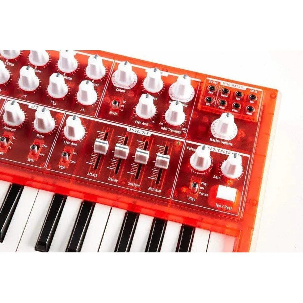 Arturia MicroBrute Analog Synthesizer- Red