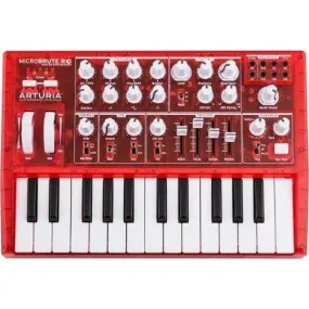 Arturia MicroBrute Analog Synthesizer- Red