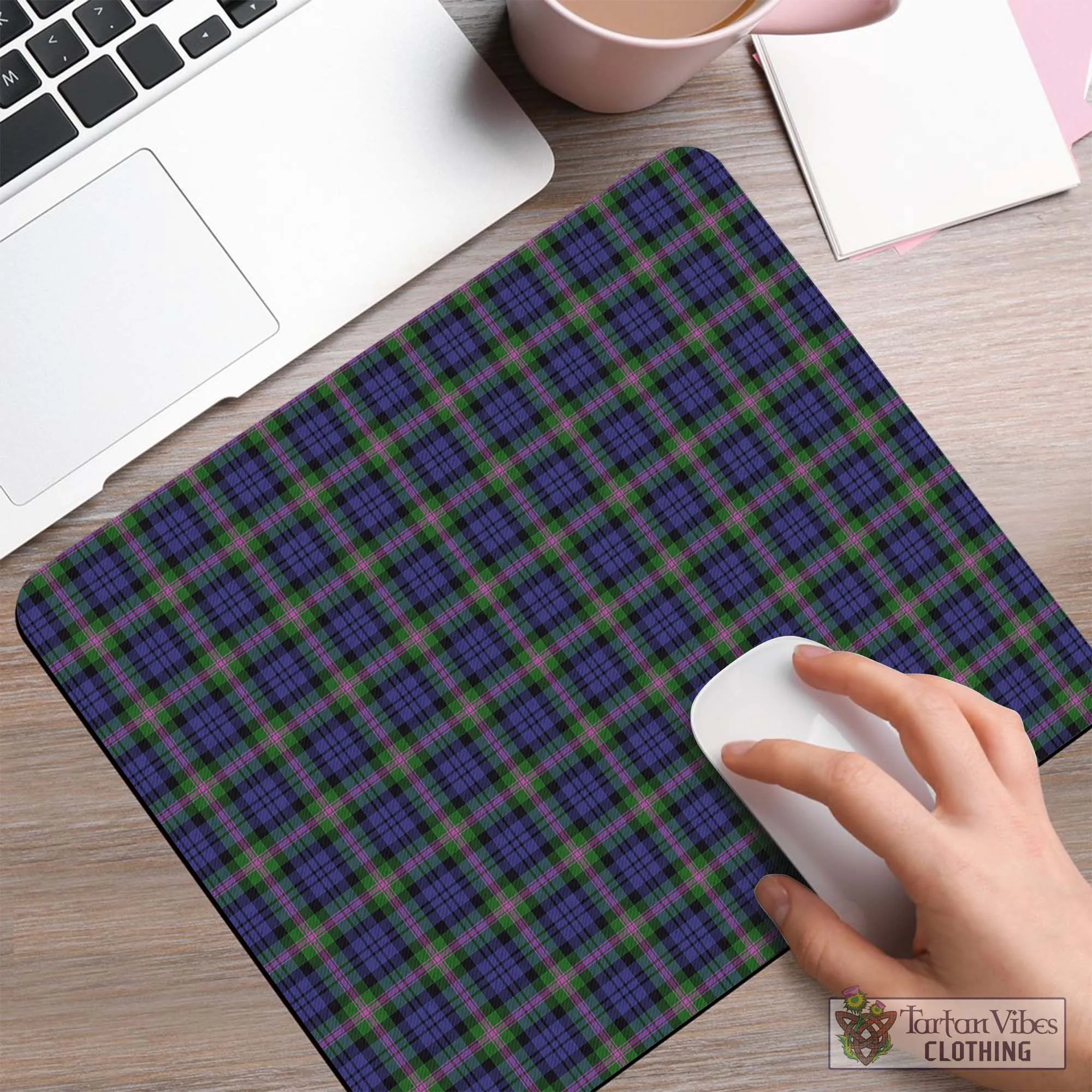 Baird Modern Tartan Mouse Pad