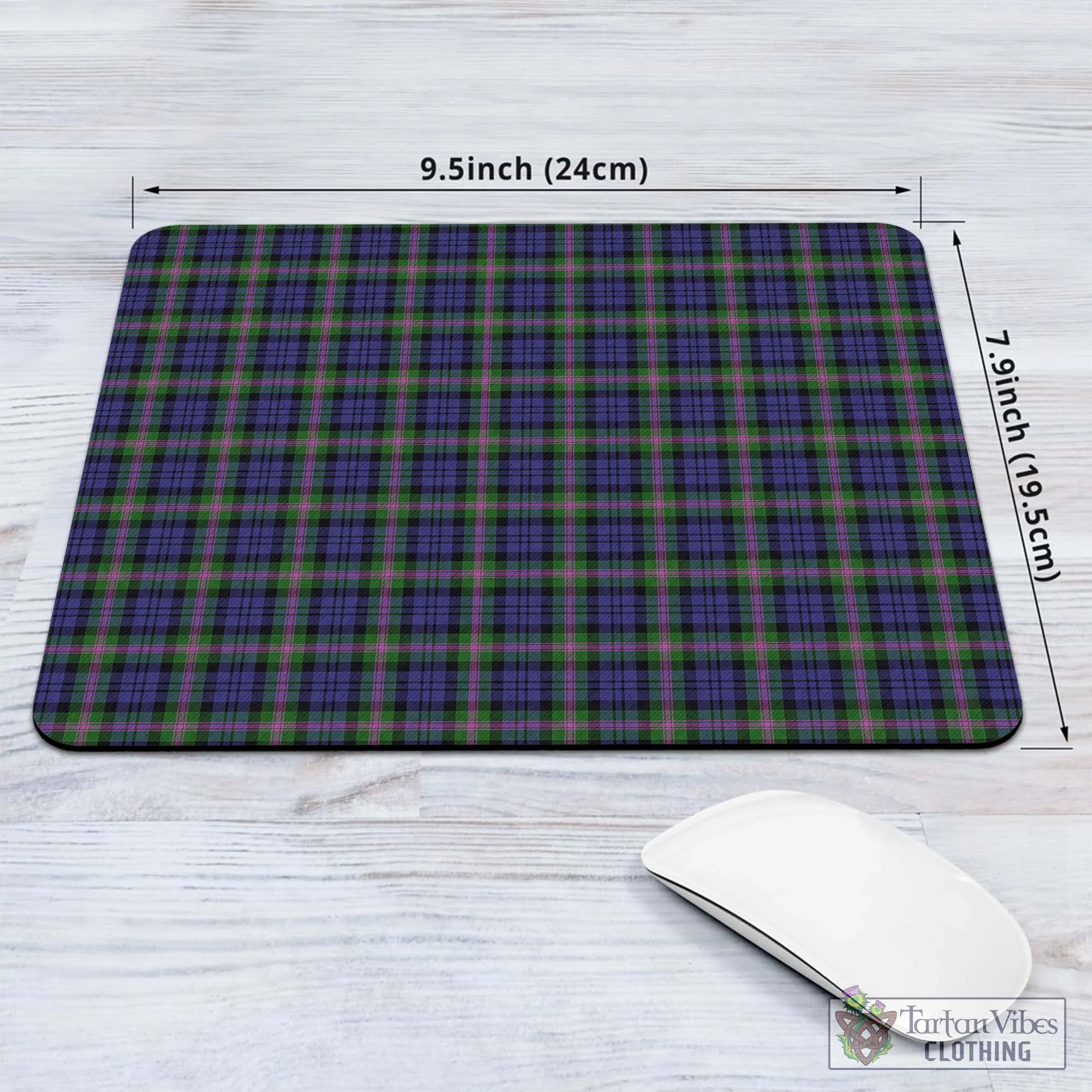 Baird Modern Tartan Mouse Pad