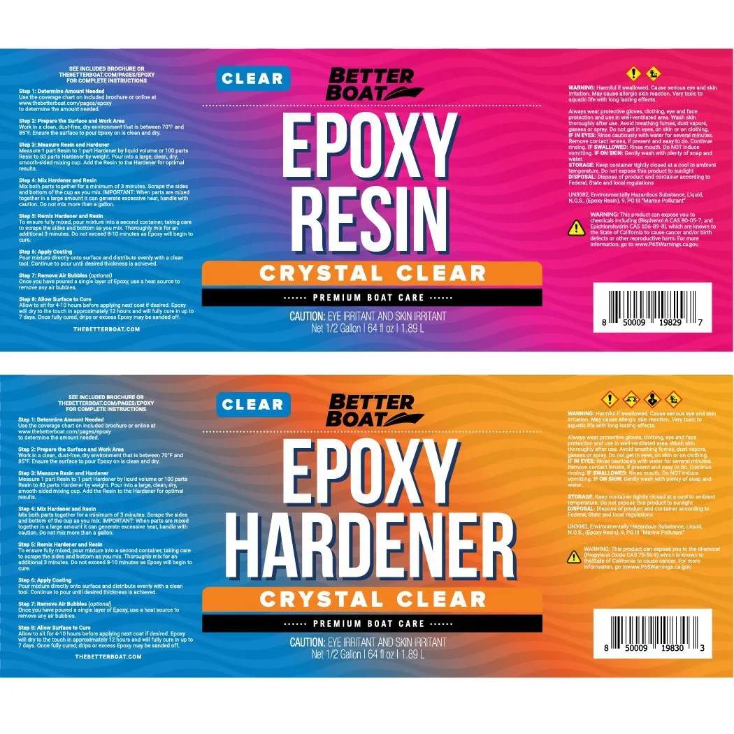 Better Boat Epoxy Resin Table Top Gallon Set