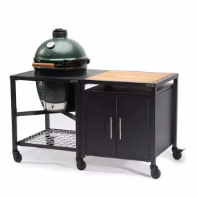 Big Green Egg | Modular Nest   Expansion Cabinet   Acacia Shelf