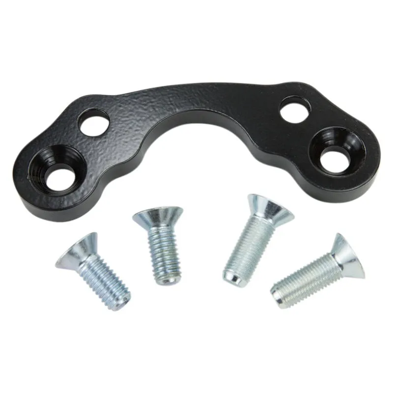 Black Handlebar Riser Adapter for Springer Front Ends 3.5" centers