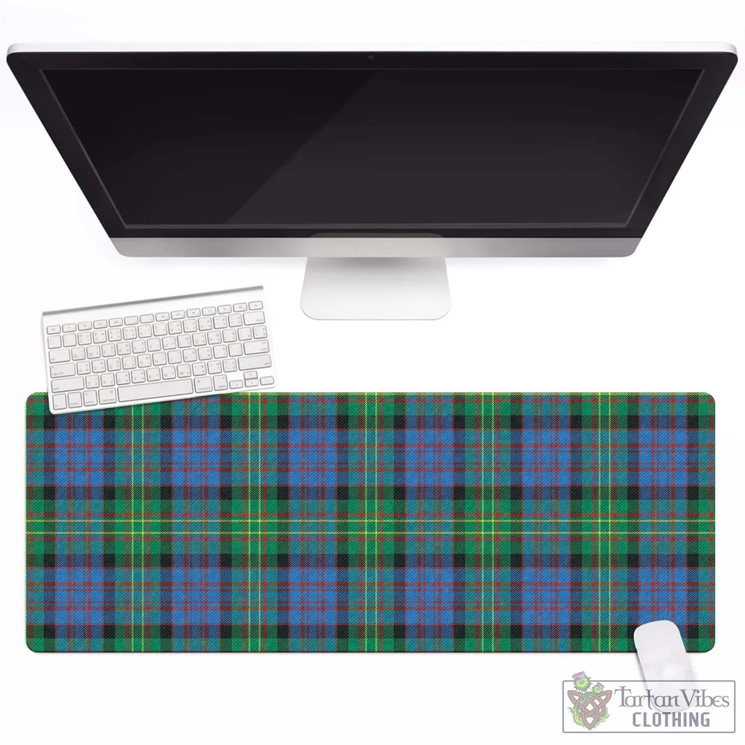 Bowie Ancient Tartan Mouse Pad