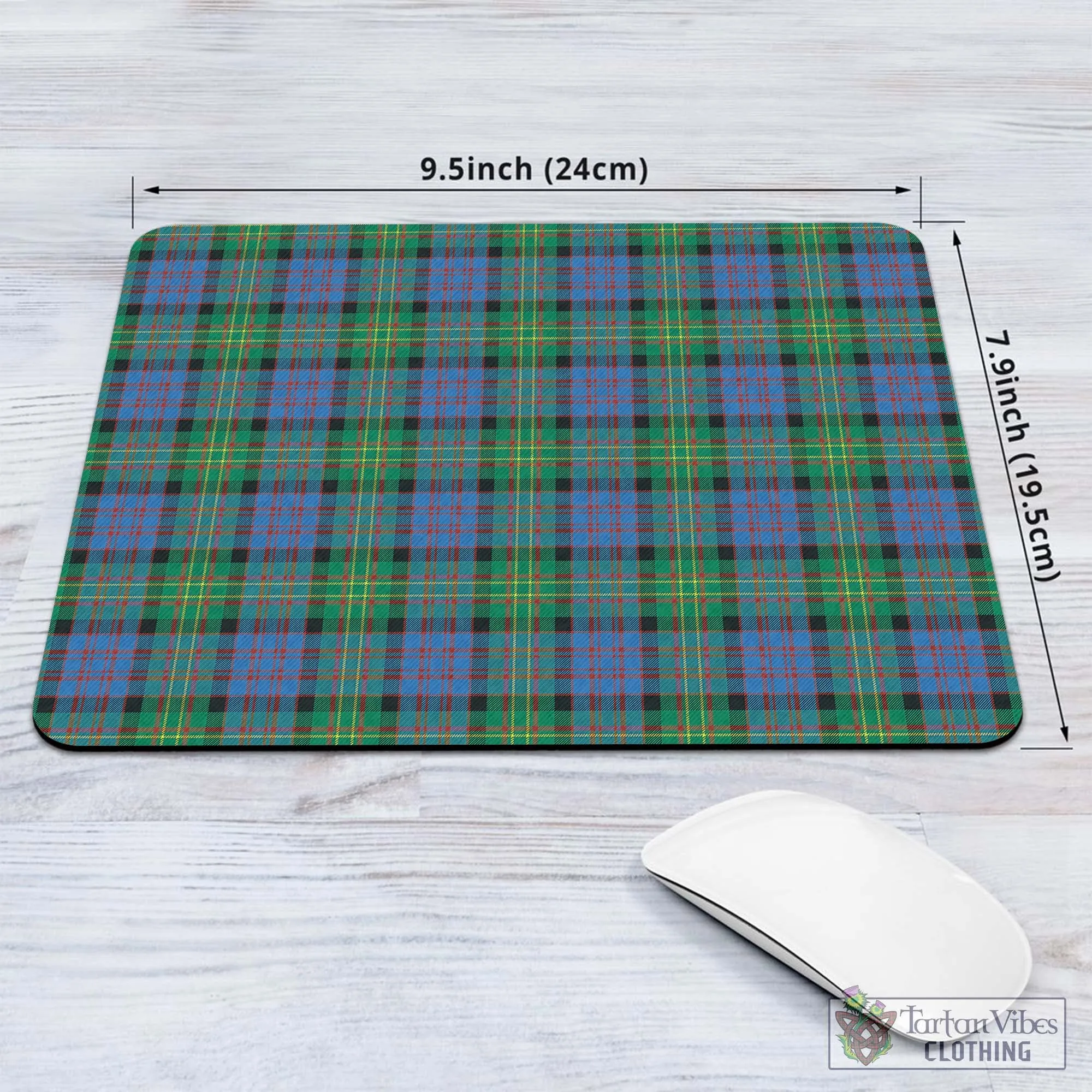 Bowie Ancient Tartan Mouse Pad