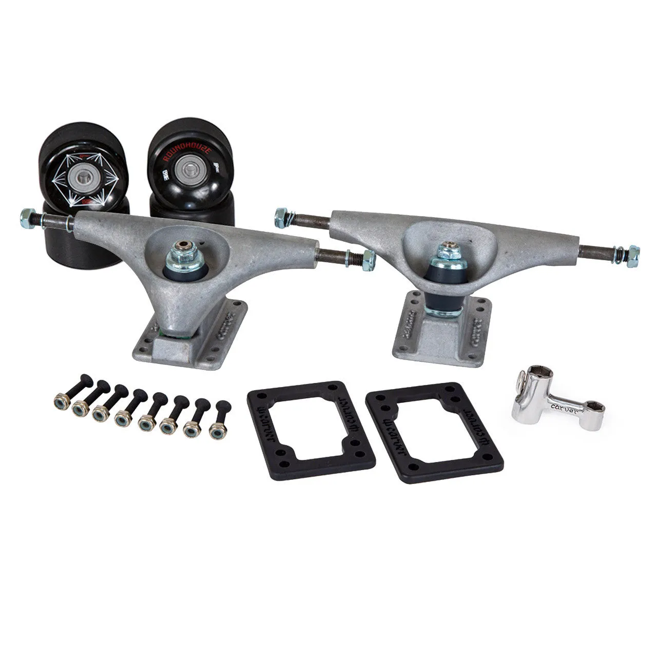 Carver C5 Street Surf Truck Kit - Raw Finish