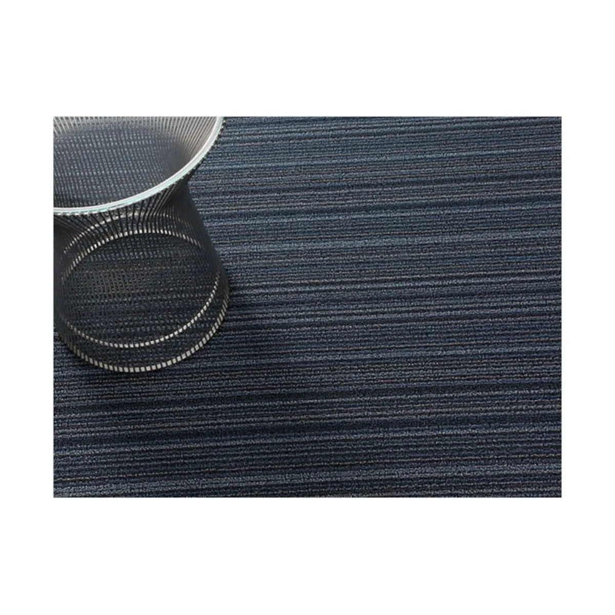 Chilewich Utility Mat Skinny Stripe Blue 61x91