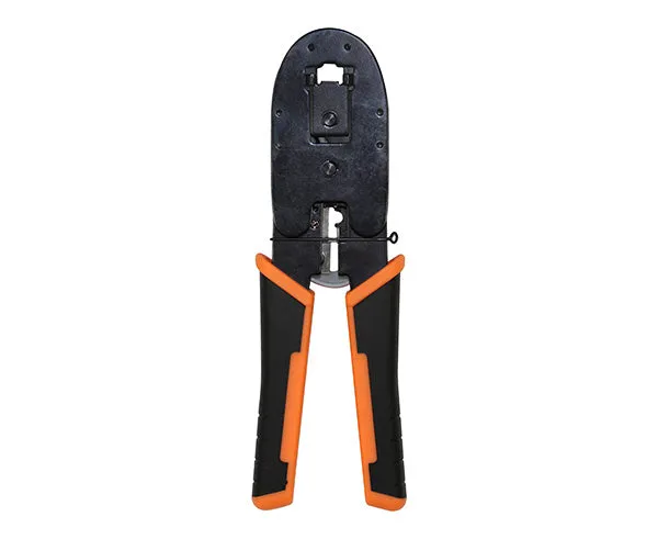 Crimping Tool with Ratchet for RJ45/RJ12/RJ11