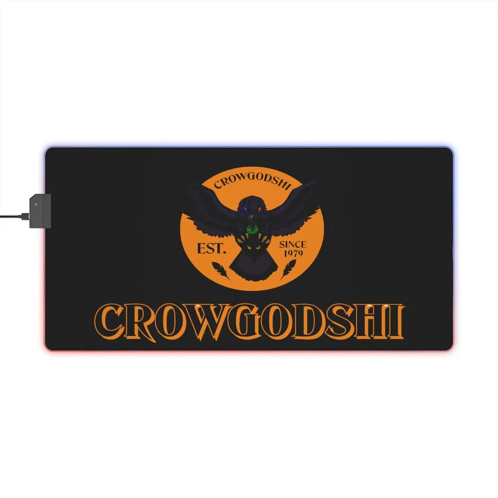 Crowgodshi LED Mouse Pad, ORANGE