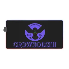 Crowgodshi LED Mouse Pad, PURPLE