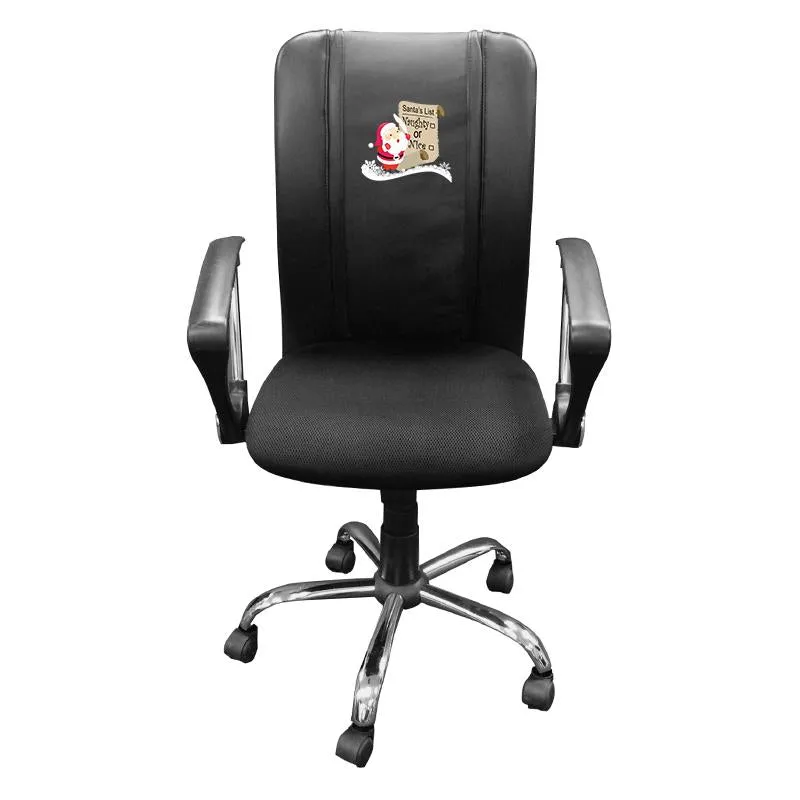 Curve Task Chair with Naughty or Nice Logo