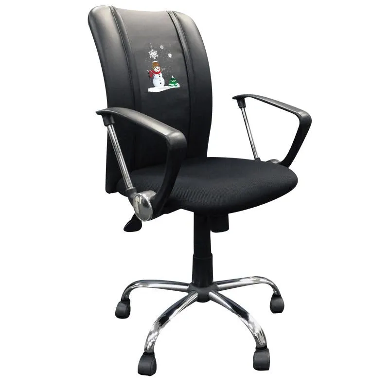 Curve Task Chair with Snowman Logo