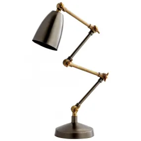 DESK LAMP BRONZE   BLK