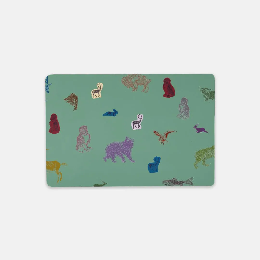 Desk Mat: Western Forest, Sage