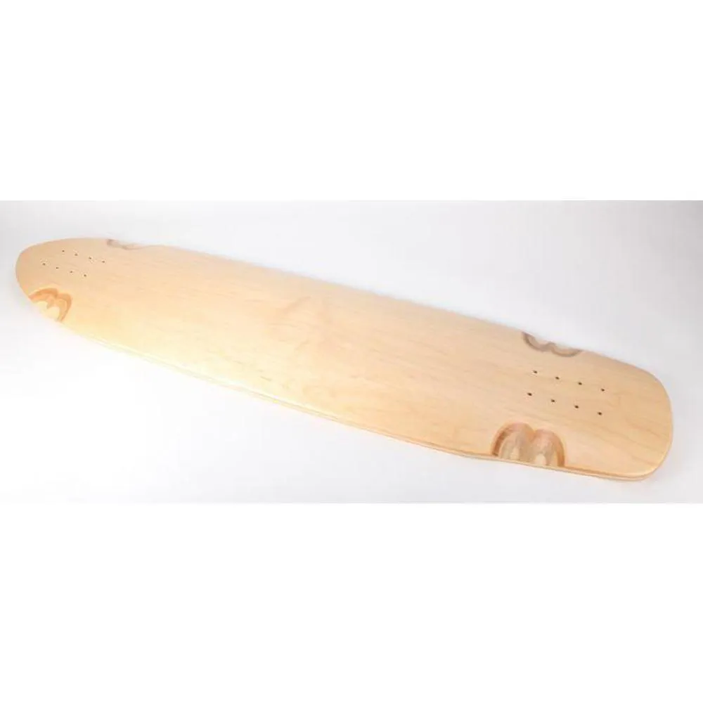 Directional Downhill 37" Kicktail Maple Longboard Blank Deck