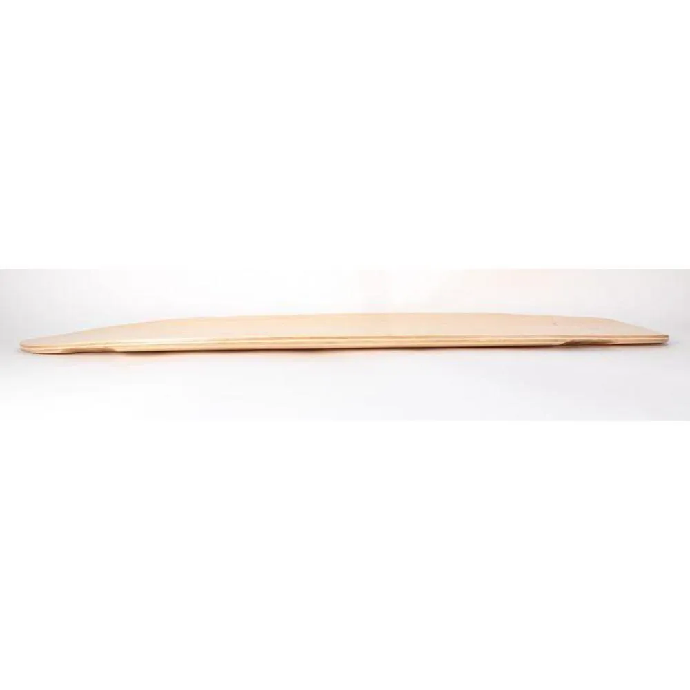 Directional Downhill 37" Kicktail Maple Longboard Blank Deck