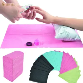 Disposable Nails Art Cleaning Mat Set - Waterproof Manicure Tablecloths