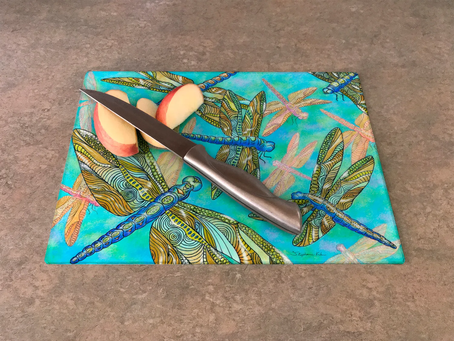 Dragonfly Gathering Cutting Board