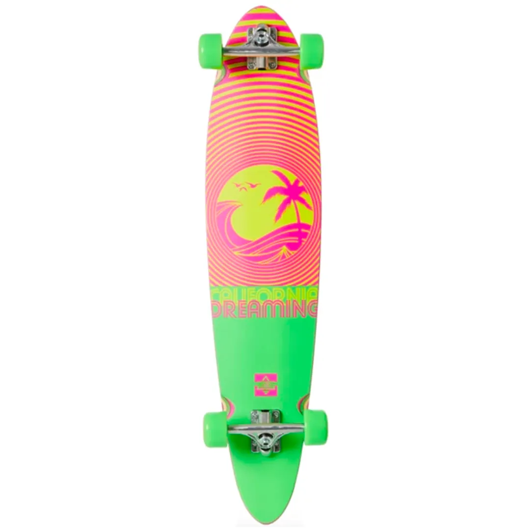 DUSTERS CALI' DREAMING 40" LONGBOARD - NEON GREEN