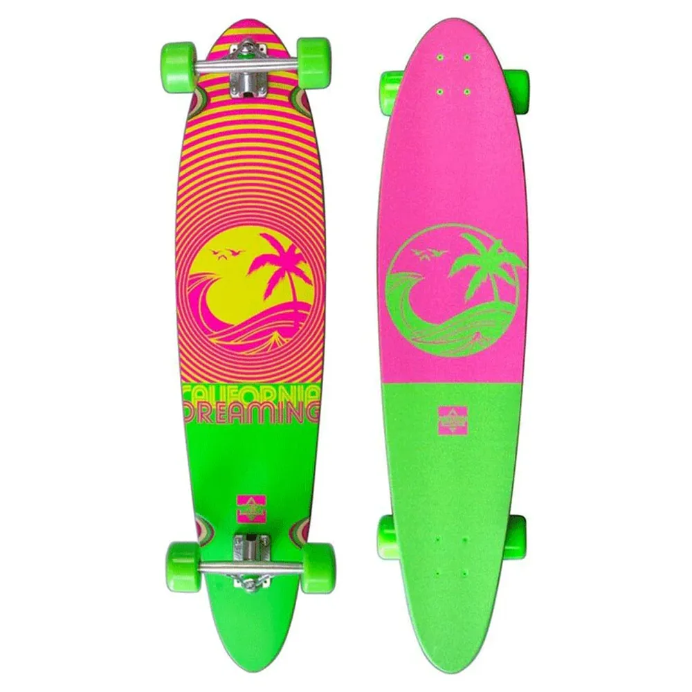 DUSTERS CALI' DREAMING 40" LONGBOARD - NEON GREEN