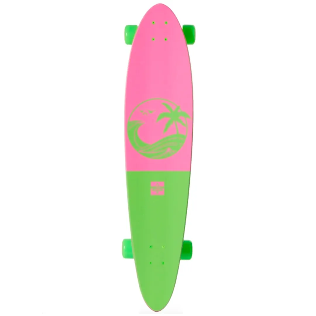 DUSTERS CALI' DREAMING 40" LONGBOARD - NEON GREEN