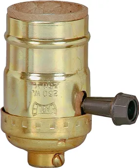 Eaton Wiring Devices BP925ABD Lamp Holder, 250 V, 250 W, Brass :CD: QUANTITY: 1