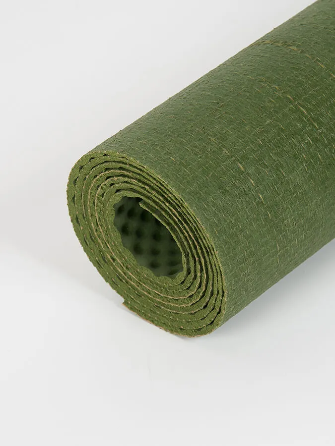 ecoYoga Extra Long Jute Yoga Mat - 4mm