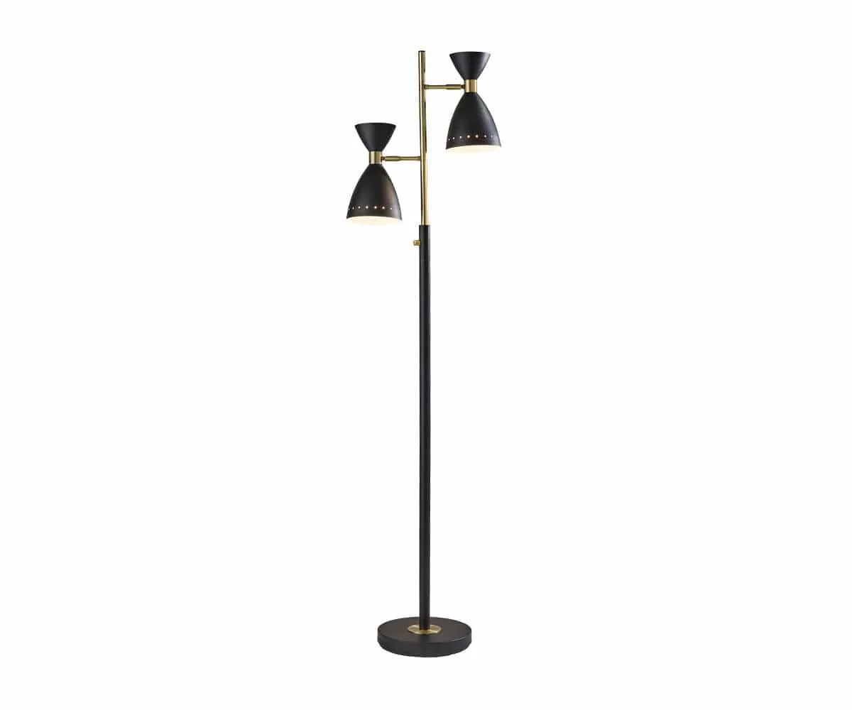 Eden 2- Light Floor Lamp