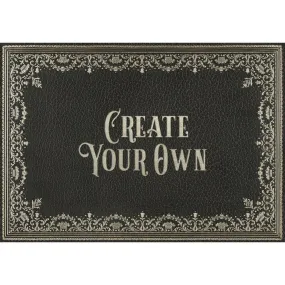 English Library Treatise Customized Vinyl Mat