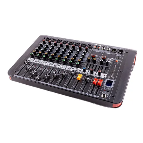 FTS 8 Channel 170W Powered Mixer [E128]