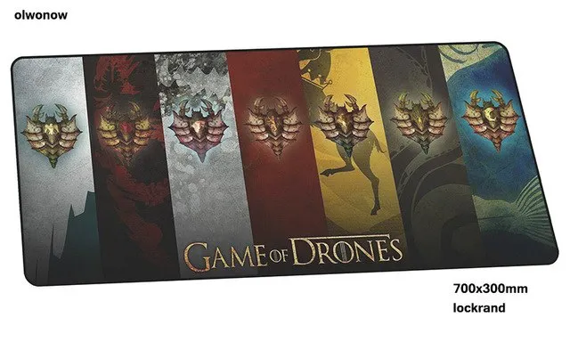 Game of Thrones pad mouse Fashion computador gamer mouse pad 70x30cm padmouse Halloween Gift mousepad gadget office desk mats