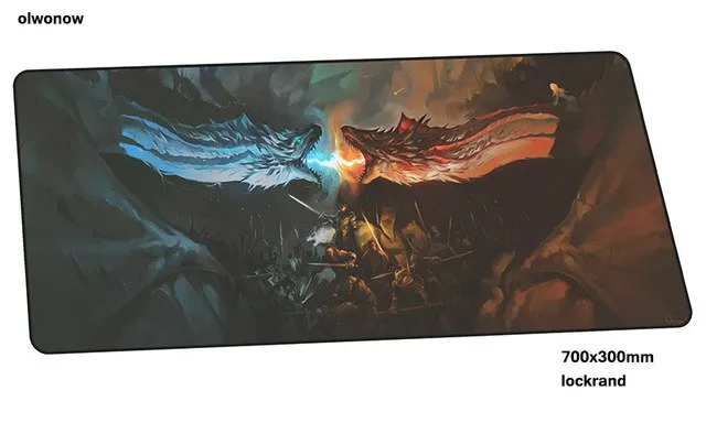 Game of Thrones pad mouse Fashion computador gamer mouse pad 70x30cm padmouse Halloween Gift mousepad gadget office desk mats