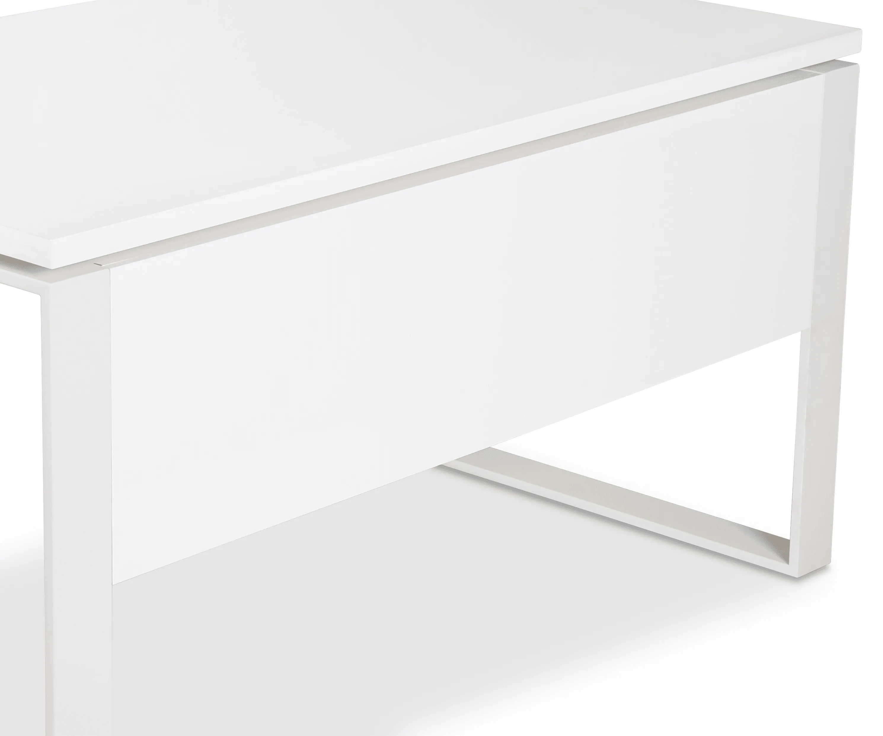 Gammel 55" Desk - White