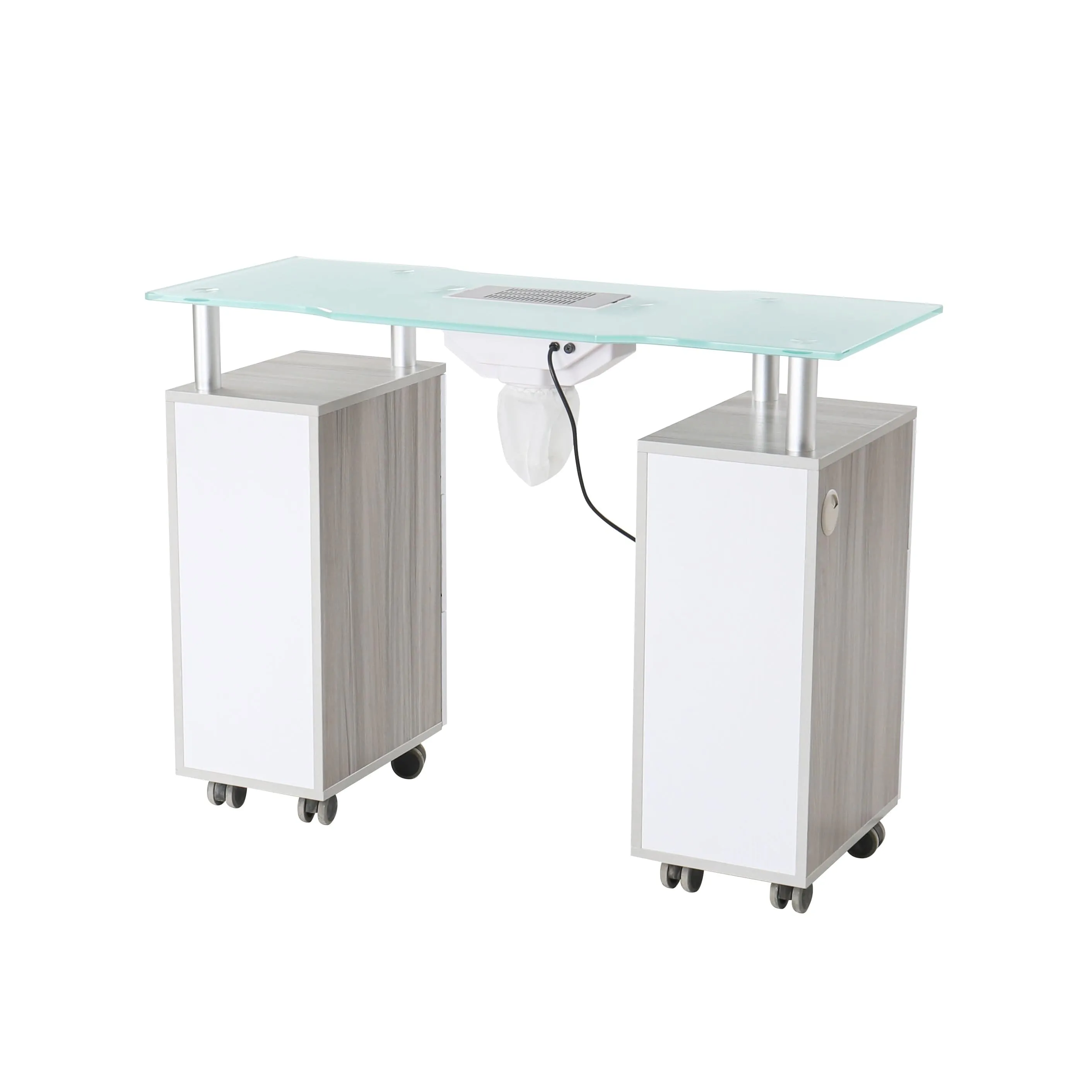 Glasglow Manicure Table With Fan