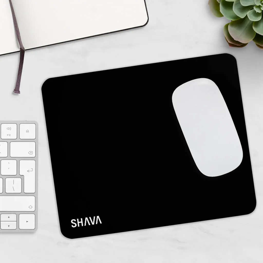 High Quality Mouse Pad With Personalized Design Print - Black