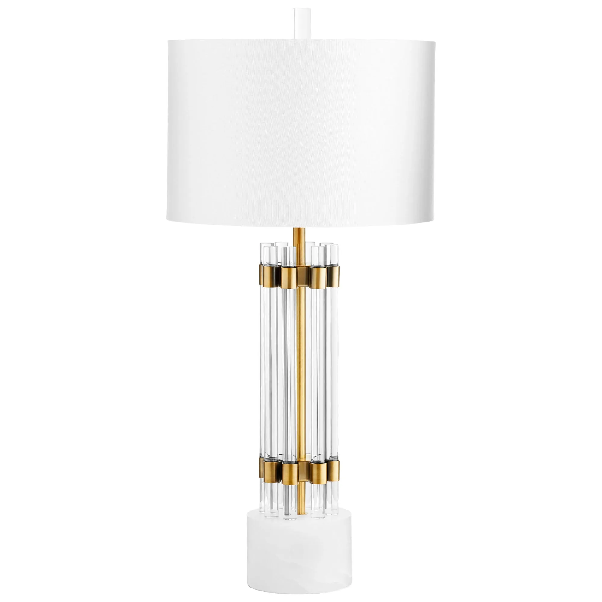 Kerberos Table Lamp|Brass by Cyan