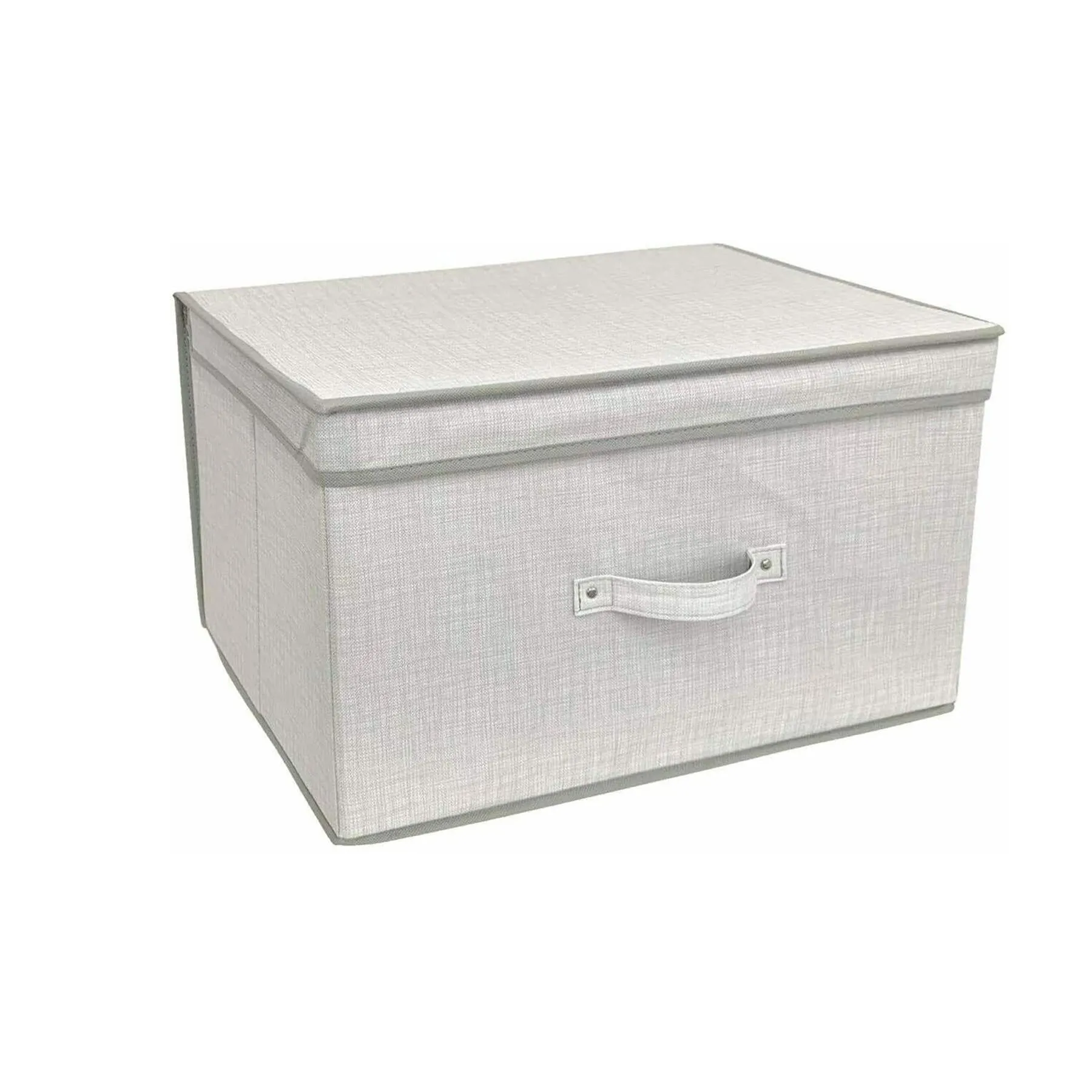 Linen Natural Large Storage Box